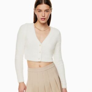 Aritzia Sunday Best Reese Button Cardigan Sz Sm